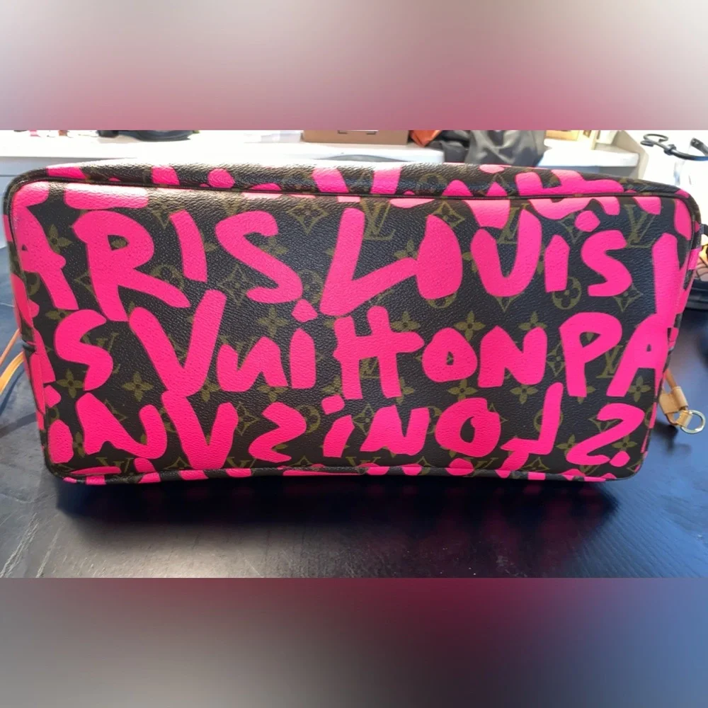 🦄Louis Vuitton x Stephen Sprouse Graffiti Neverfull GM🦄 - Picture 15 of 16
